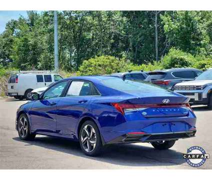 2023 Hyundai Elantra Limited is a Blue 2023 Hyundai Elantra Limited Sedan in Salem NH