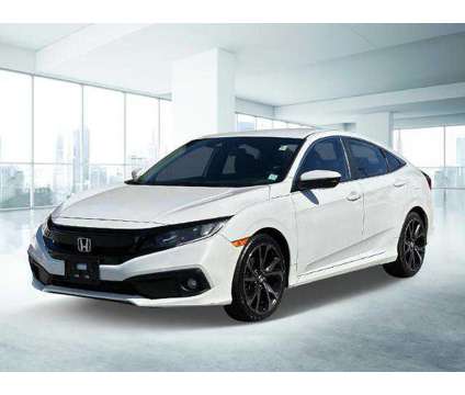 2019 Honda Civic Sport is a Silver, White 2019 Honda Civic Sport Sedan in Medford NY