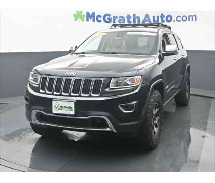 2015 Jeep Grand Cherokee Limited is a Black, Green 2015 Jeep grand cherokee Limited SUV in Dubuque IA