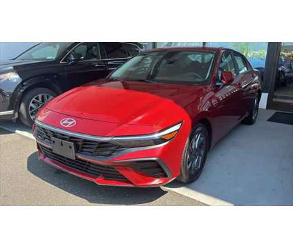 2024 Hyundai Elantra SEL is a Red 2024 Hyundai Elantra Sedan in Danbury CT