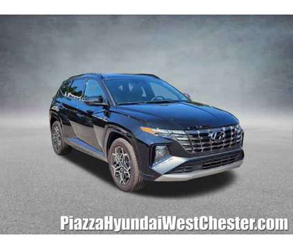 2024 Hyundai Tucson Hybrid N Line is a Black 2024 Hyundai Tucson Hybrid in West Chester PA