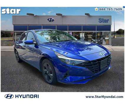 2021 Hyundai Elantra SEL is a Blue 2021 Hyundai Elantra Sedan in Bayside NY