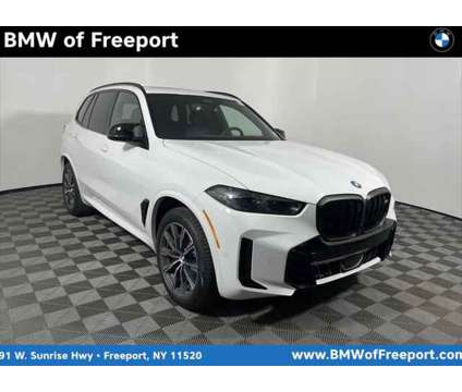 2025 BMW X5 M60i is a White 2025 BMW X5 4.8is SUV in Freeport NY