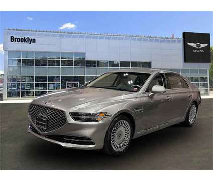 2021 Genesis G90 5.0 Ultimate AWD is a Gold, Silver 2021 Genesis G90 5.0 Ultimate Sedan in Brooklyn NY