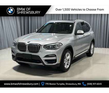 2021 BMW X3 xDrive30i is a Silver 2021 BMW X3 xDrive30i SUV in Shrewsbury MA