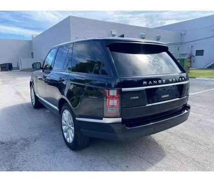 2017 Land Rover Range Rover for sale is a Black 2017 Land Rover Range Rover Car for Sale in Hallandale Beach FL