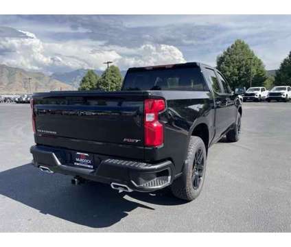 2024 Chevrolet Silverado 1500 4WD Crew Cab Short Bed RST is a Black 2024 Chevrolet Silverado 1500 Truck in Logan UT