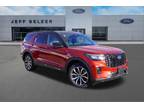 2025 Ford Explorer Red, new