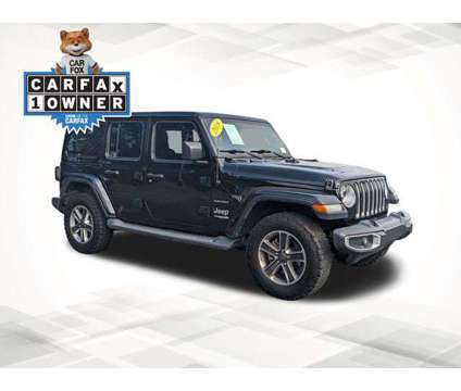 2018 Jeep Wrangler Unlimited Sahara is a Black 2018 Jeep Wrangler Unlimited Sahara SUV in Athens GA