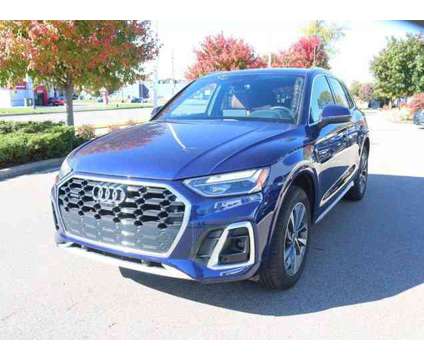 2024 Audi Q5 Premium Plus 45 TFSI S line quattro is a Blue 2024 Audi Q5 Premium SUV in Lansing MI