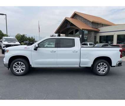 2024 Chevrolet Silverado 1500 4WD Crew Cab Standard Bed LTZ is a White 2024 Chevrolet Silverado 1500 Truck in Logan UT