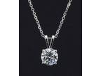 Stunning Diamond Solitaire Pendant A Perfect Touch of Elegance