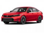 2025 Honda Civic Red, new