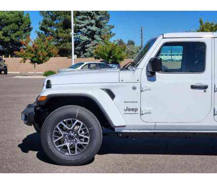 2024 Jeep Wrangler Sahara is a White 2024 Jeep Wrangler Sahara Car for Sale in Denver CO