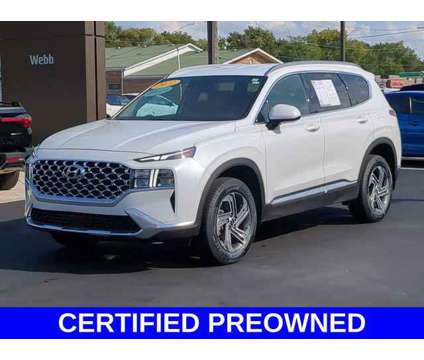 2022 Hyundai Santa Fe SEL is a White 2022 Hyundai Santa Fe SE SUV in Highland IN