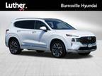 2022 Hyundai Santa Fe White, 33K miles