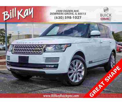 2017 Land Rover Range Rover 3.0L V6 Supercharged HSE is a White 2017 Land Rover Range Rover SUV in Downers Grove IL