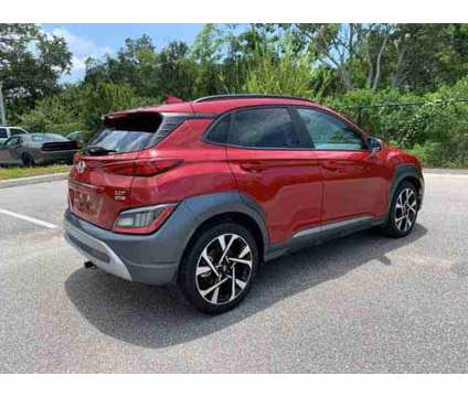 2022 Hyundai Kona Limited is a Red 2022 Hyundai Kona Limited SUV in New Port Richey FL