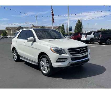 2013 Mercedes-Benz M-Class 4MATIC is a Black 2013 Mercedes-Benz M Class SUV in Woods Cross UT