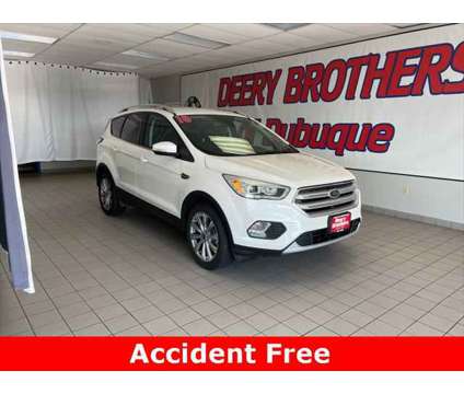 2018 Ford Escape Titanium is a White 2018 Ford Escape Titanium SUV in Dubuque IA