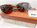 New UNUSED HS758-22B Maui Jim HONI HCL Bronze Polarized Women Cat Eye Sunglasses