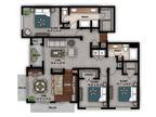 The Flats at Inverness - Tempo 3 Bedroom D2