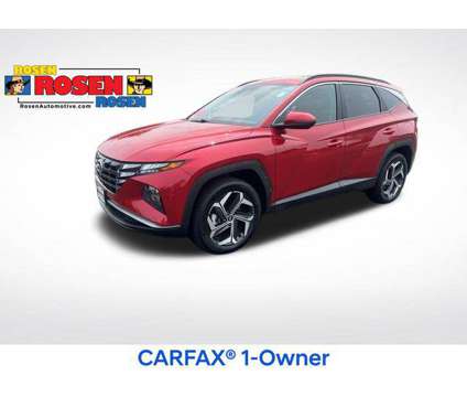 2022 Hyundai Tucson SEL is a Red 2022 Hyundai Tucson SUV in Milwaukee WI