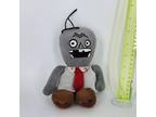 Plants vs Zombies PVZ Plush 2011 Pin Jia BROWNCOAT EXTREMELY RARE