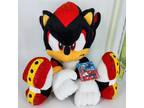 Sonic ADVENTURE 2 Plush 2001 SHADOW TAGGED Sega EXTRMLY RARE Sonic Plush