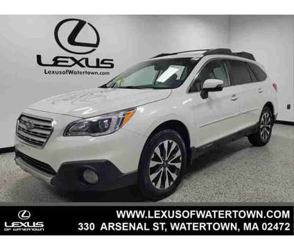 2015 Subaru Outback 2.5i Limited is a White 2015 Subaru Outback 2.5i SUV in Watertown MA