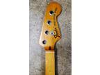 Fretless Fender Precision Bass Neck - One Piece Maple - 1973