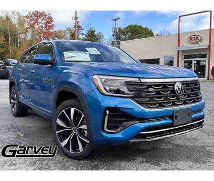 2024 Volkswagen Atlas Cross Sport 2.0T SEL Premium R-Line is a Blue 2024 Volkswagen Atlas SUV in Queensbury NY