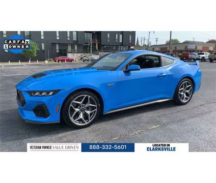 2024 Ford Mustang GT Premium is a Blue 2024 Ford Mustang GT Premium Coupe in Clarksville TN