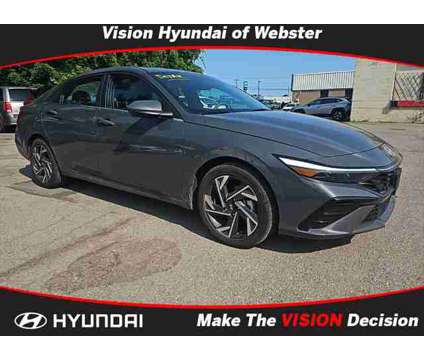 2024 Hyundai Elantra SEL is a Grey 2024 Hyundai Elantra Sedan in Webster NY