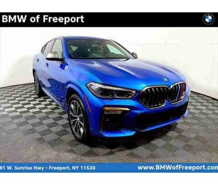 2020 BMW X6 M50i is a Blue 2020 BMW X6 SUV in Freeport NY