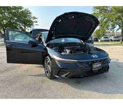 2024 Hyundai Elantra SEL is a Black 2024 Hyundai Elantra Sedan in Lincolnwood IL