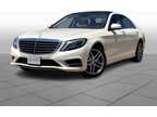 2015UsedMercedes-BenzUsedS-ClassUsed4dr Sdn RWD