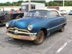 1950 Ford Custom Convertible Barn Find Drop Top/Mid Year Shoebox/Mostly