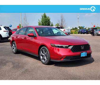 2024 Honda Accord EX is a Red 2024 Honda Accord EX Sedan in Colorado Springs CO