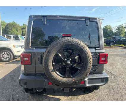 2021 Jeep Wrangler 4xe Unlimited Sahara 4x4 is a Grey 2021 Jeep Wrangler SUV in Freehold NJ