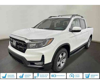 2024 Honda Ridgeline Silver|White, new is a Silver, White 2024 Honda Ridgeline RTL Truck in Union NJ