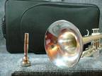 Student Bb Trumpet READY TO PLAY! Jean Baptiste Silver TP483 Case Mouthpiece