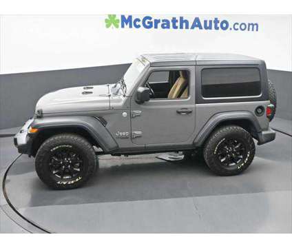 2020 Jeep Wrangler Sport S 4X4 is a Grey 2020 Jeep Wrangler Sport SUV in Dubuque IA