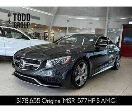 2016 Mercedes-Benz S-Class 4MATIC is a Black 2016 Mercedes-Benz S Class Coupe in Danbury CT