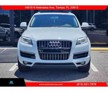 2014 Audi Q7 for sale is a White 2014 Audi Q7 3.6 Trim Car for Sale in Tampa FL