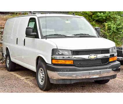 2024 Chevrolet Express Cargo Van is a White 2024 Chevrolet Express Van in Ballwin MO