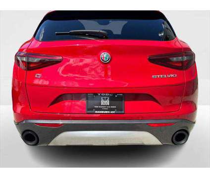 2022 Alfa Romeo Stelvio Ti AWD is a Red 2022 Alfa Romeo Stelvio Ti Station Wagon in Danbury CT