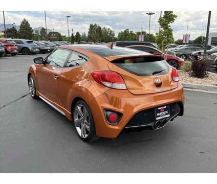 2013 Hyundai Veloster Turbo w/Black is a White 2013 Hyundai Veloster Turbo Coupe in Lindon UT