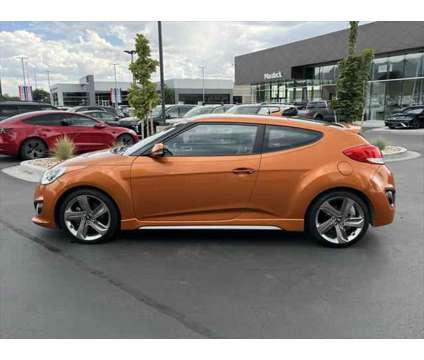 2013 Hyundai Veloster Turbo w/Black is a White 2013 Hyundai Veloster Turbo Coupe in Lindon UT