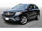 2018UsedMercedes-BenzUsedGLEUsed4MATIC SUV